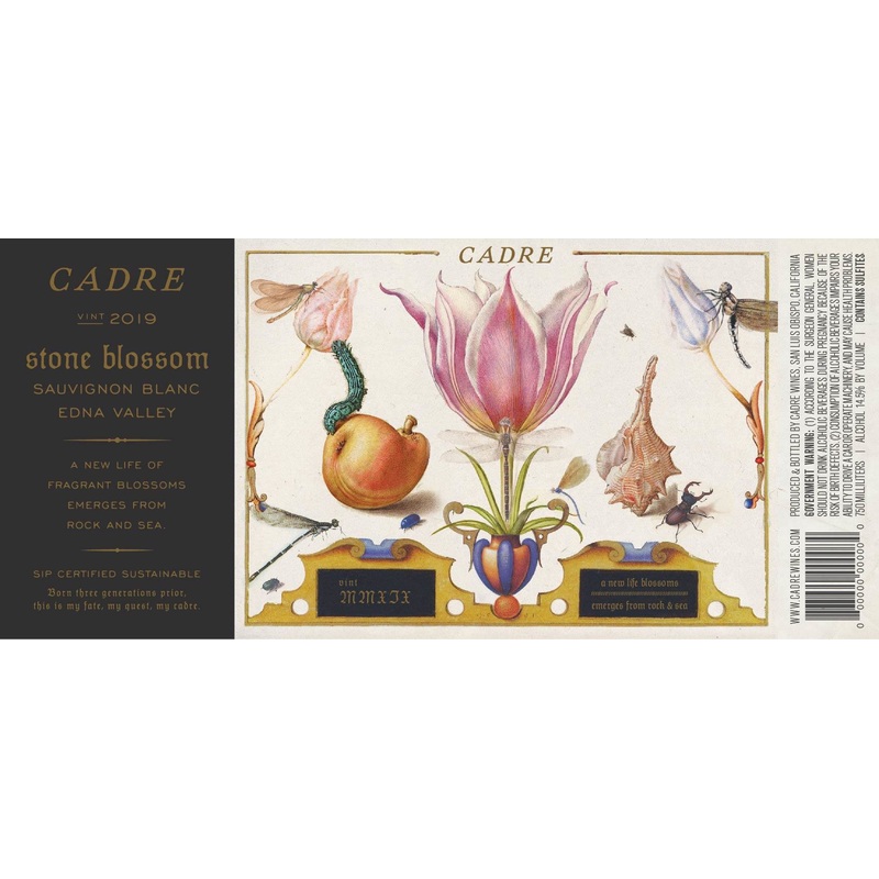 CADRE SAUVIGNON BLANC STONE BLOSSOM EDNA VALLEY 2021 750 mL