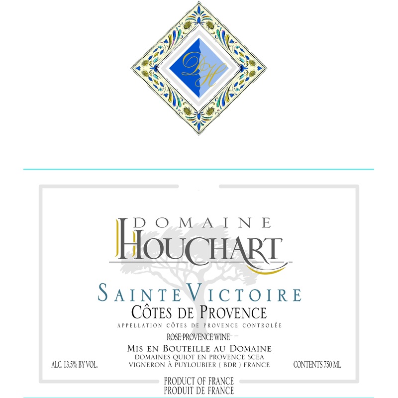DOM HOUCHART ROSE SAINTE VICTOIRE COTES DE PROVENCE 2021 750 mL