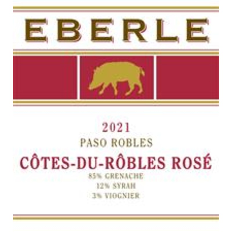 EBERLE WINERY COTES-DU-ROBLES ROSE 2021 750 mL