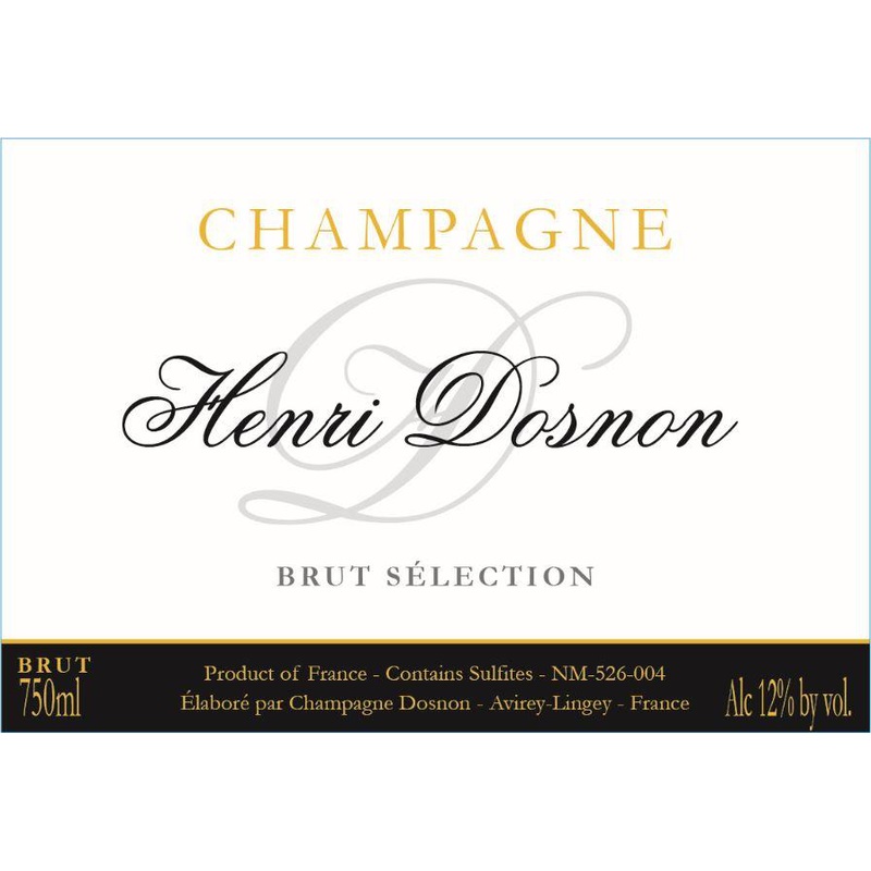 HENRI DOSNON BRUT SELECTION 750 mL