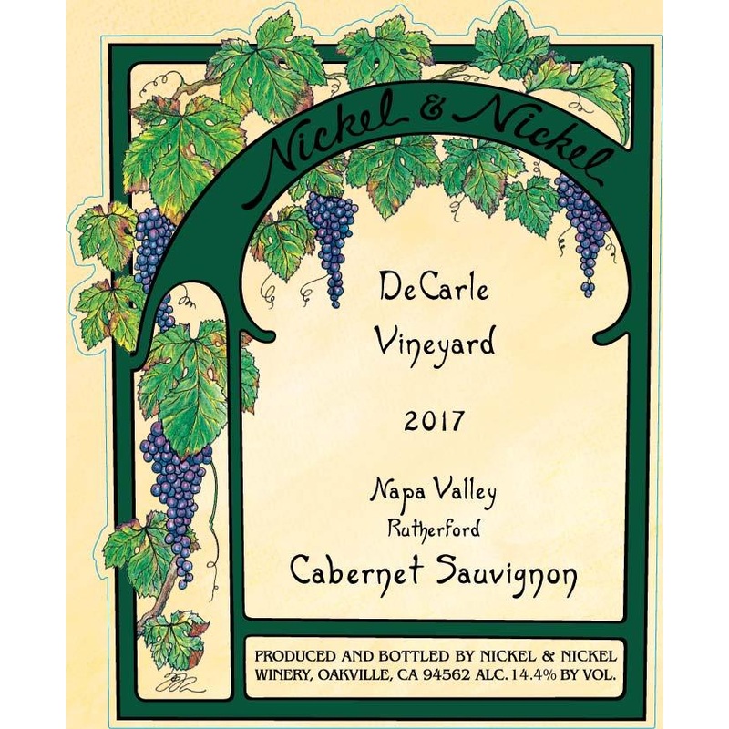 NICKEL & NICKEL CABERNET SAUVIGNON DECARLE 2019 750 mL