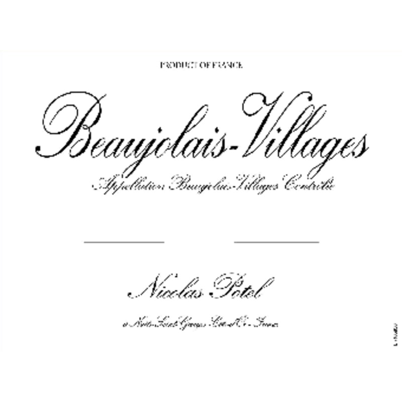 NICOLAS POTEL BEAUJOLAIS VILLAGES 2020 750 mL