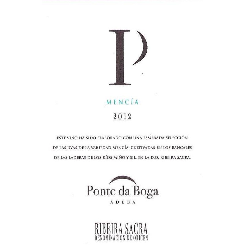 PONTE DE BOGA P. MENCIA 2020 750 mL