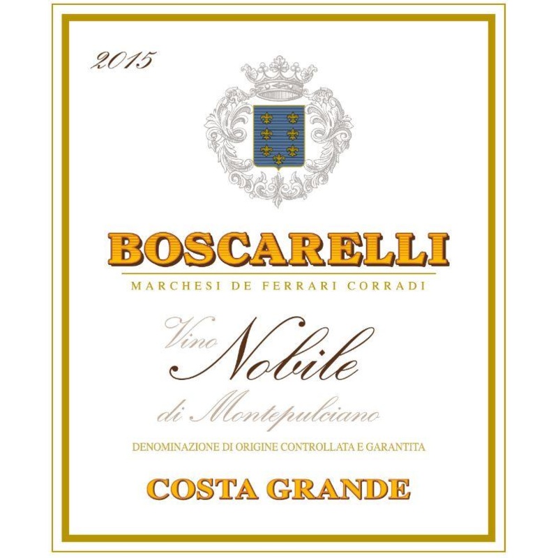 BOSCARELLI VINO NOBILE MONTEPULCIANO COSTA GRANDE DOCG 2017 750 mL