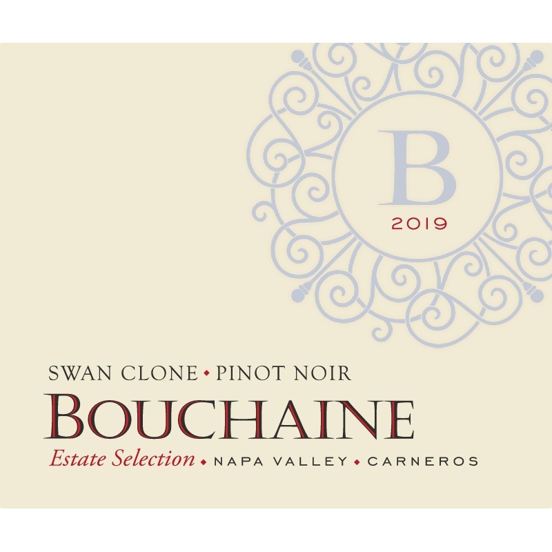 BOUCHAINE VINEYARDS ESTATE PINOT NOIR SWAN CLONE 2019 750 mL