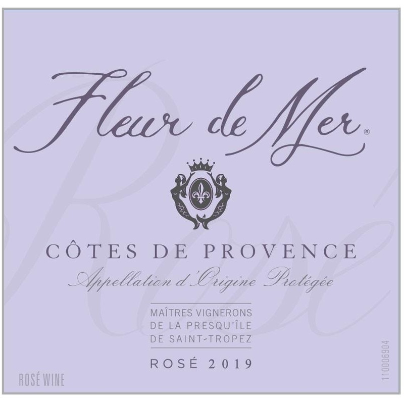 FLEUR DE MER COTES DU PROVENCE ROSE 2021 750 mL