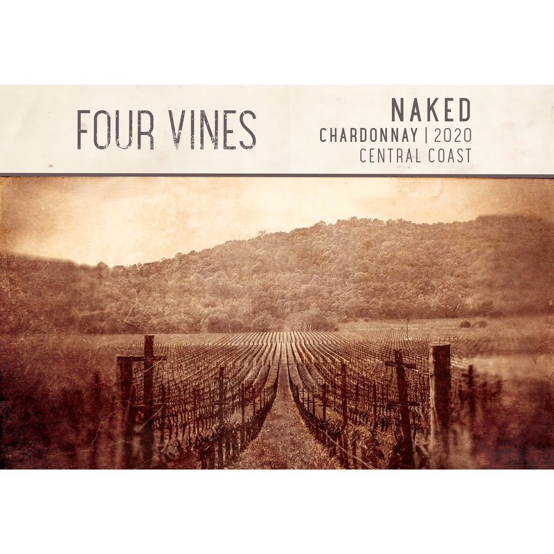 FOUR VINES NAKED CHARDONNAY 2021 750 mL