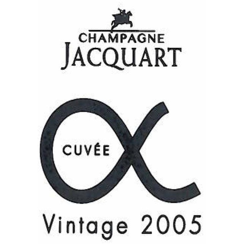 JACQUART BRUT CUVEE ALPHA 2012 750 mL