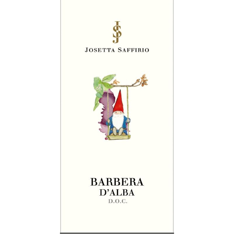 JOSETTA SAFFIRIO BARBERA D'ALBA DOC 2020 750 mL