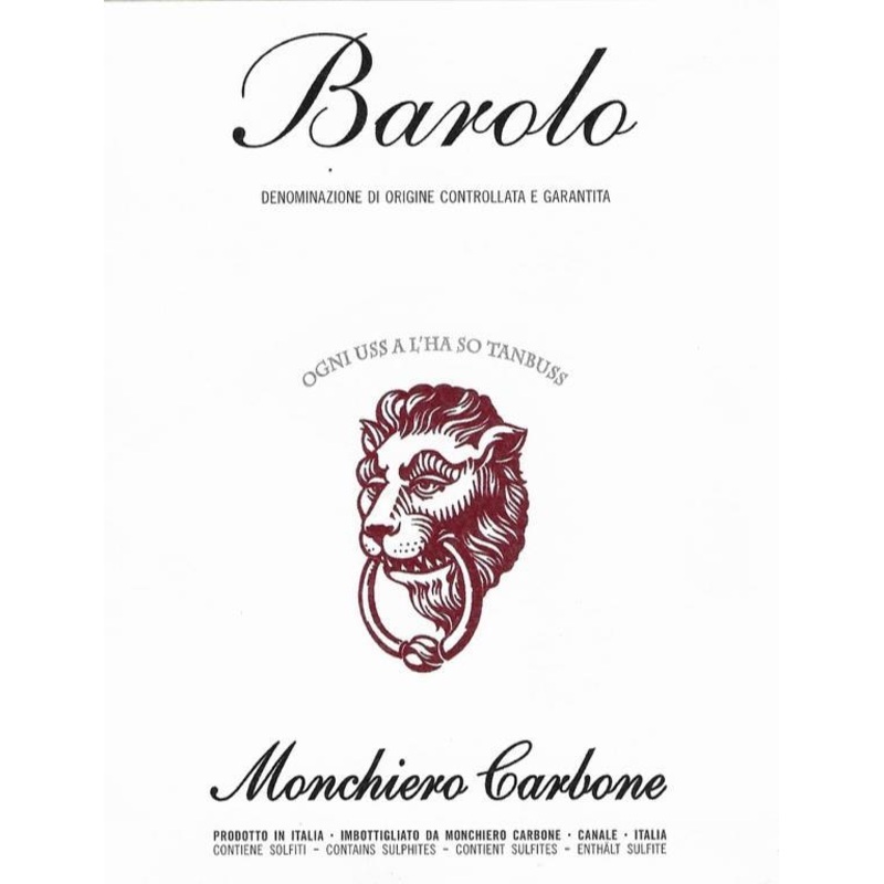 MONCHIERO CARBONE BAROLO DOCG 2018 750 mL