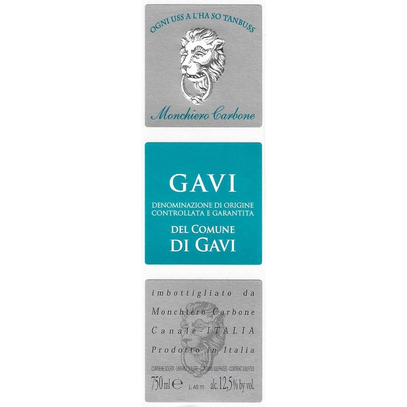 MONCHIERO CARBONE GAVI DI GAVI 2021 750 mL