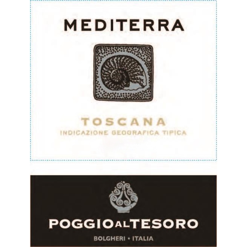 POGGIO AL TESORO MEDITERRA TOSCANA 2020 750 mL