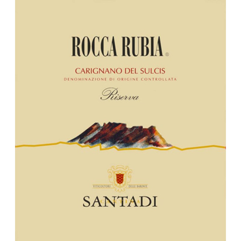 SANTADI CARIGNANO SULCIS ROCCA RUBIA 2019 750 mL