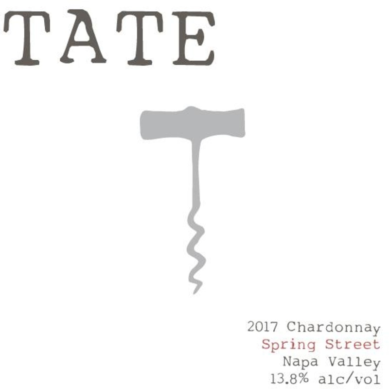 TATE WINE CHARDONNAY SPRING STREET YOUNTVILLE NAPA 2021 750 mL