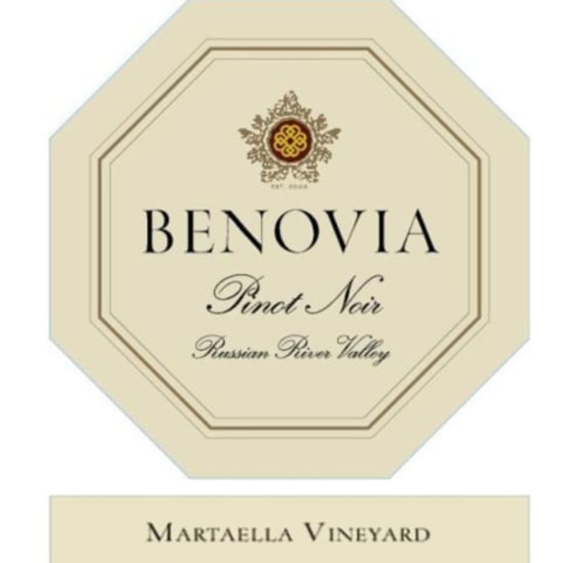 BENOVIA PINOT NOIR MARTAELLA ESTATE 2019 750 mL