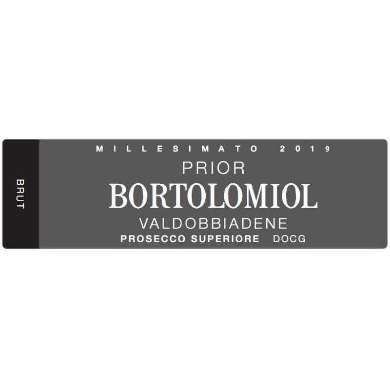 BORTOLOMIOL VALDOBBIADENE PROSECCO PRIOR BRUT 2022 750 mL