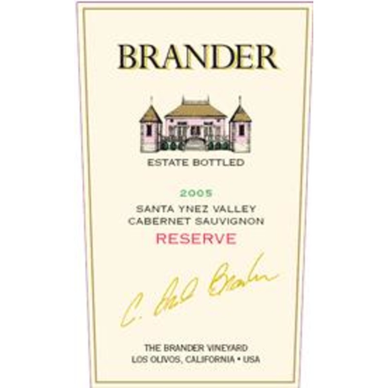 BRANDER CABERNET SAUVIGNON RESERVE 2019 750 mL