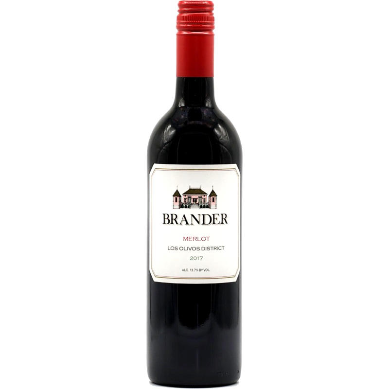 BRANDER MERLOT LOS OLIVOS 2020 750 mL