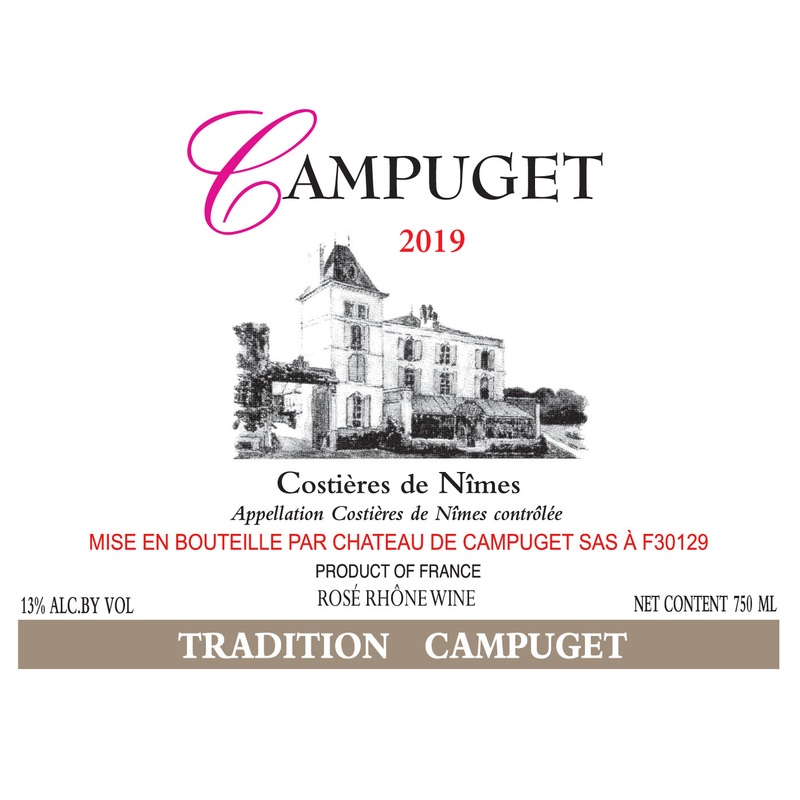 CAMPUGET TRADITION ROSE 2022 750 mL