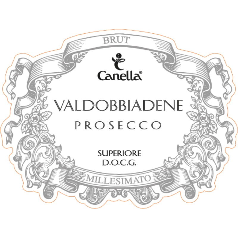 CANELLA VALDOBBIADENE PROSECCO MILLESIMATO DOCG 2021 750 mL