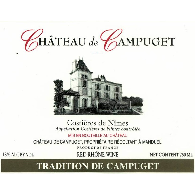 CH DE CAMPUGET TRADITION ROUGE 2022 750 mL
