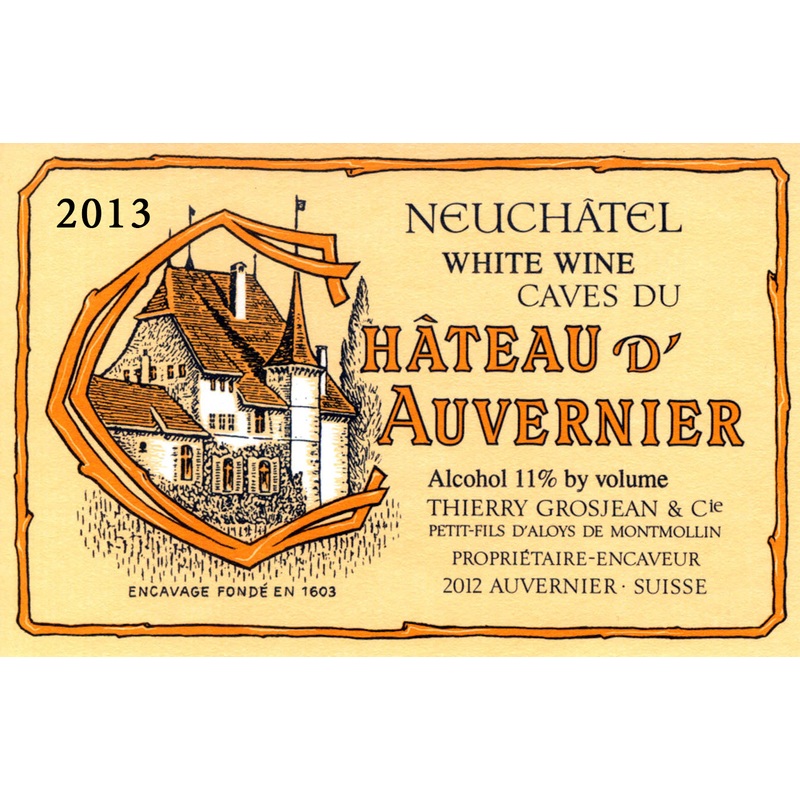CHATEAU D'AUVERNIER NEUCHATEL 2021 750 mL