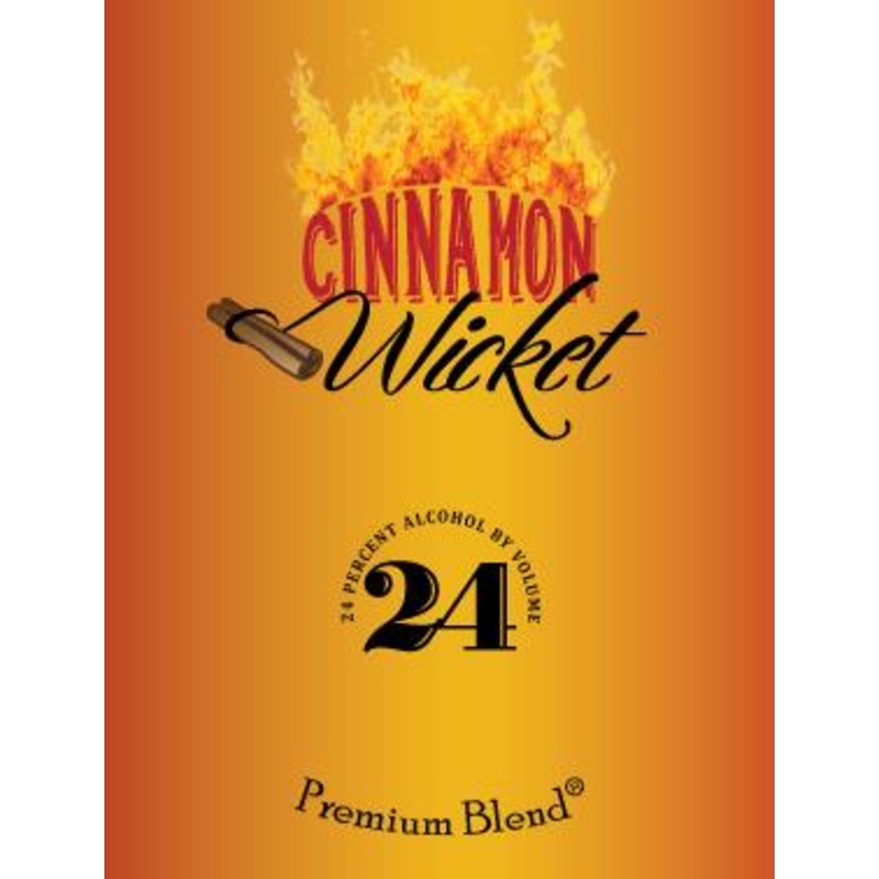 CINNAMON WICKET FERMENTED WHISKEY 24% GLASS 750 mL