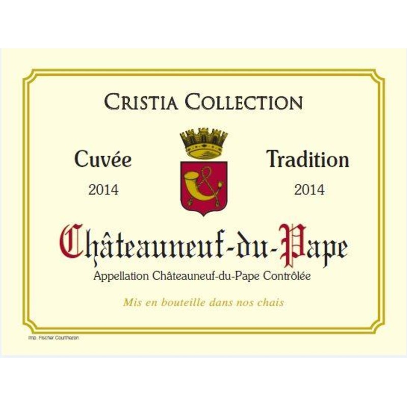 CRISTIA COLLECTION CHATEAUNEUF-DU-PAPE BLANC 2021 750 mL