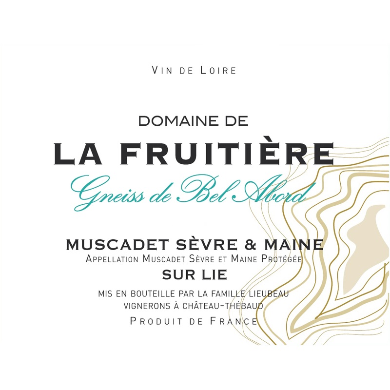 DOMAIN DE LA FRUITIERE MUSCADET GNEISS DE BEL ABORD 2021 750 mL