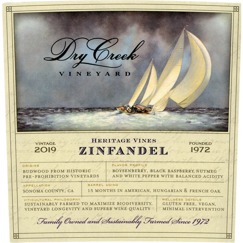 DRY CREEK HERITAGE ZINFANDEL 2021 750 mL