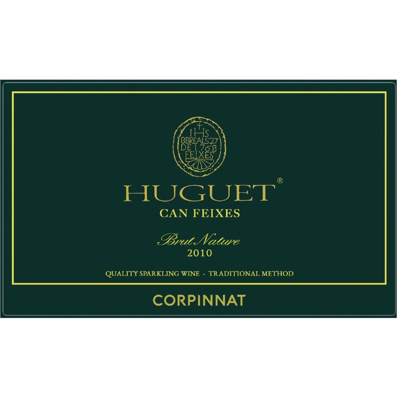 HUGUET CAN FEIXES BRUT NATURE CORPINNAT ORGANIC 2013 750 mL