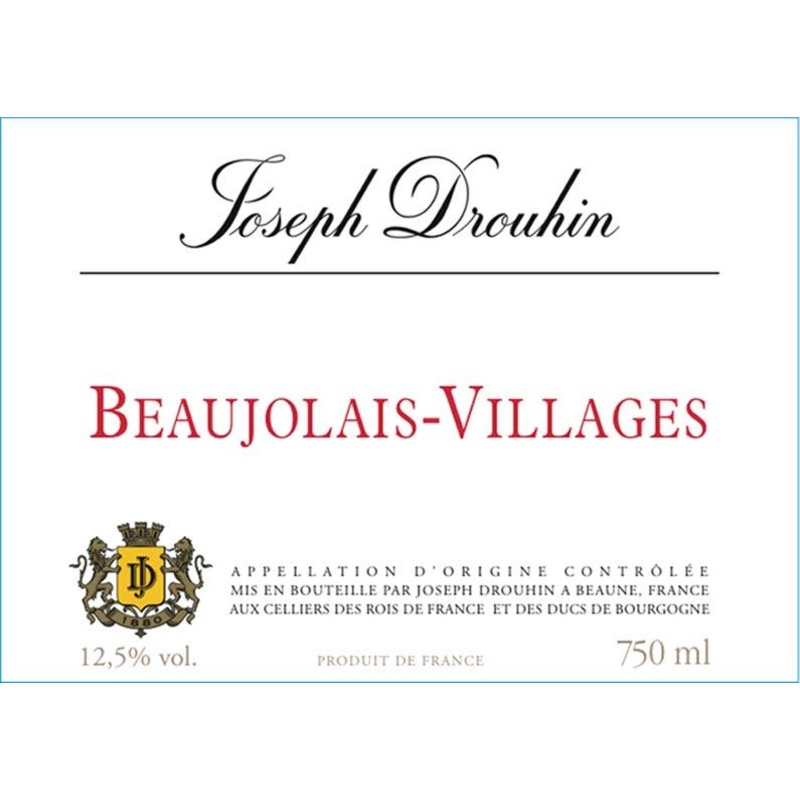 JOSEPH DROUHIN BEAUJOLAIS-VILLAGES 2021 750 mL