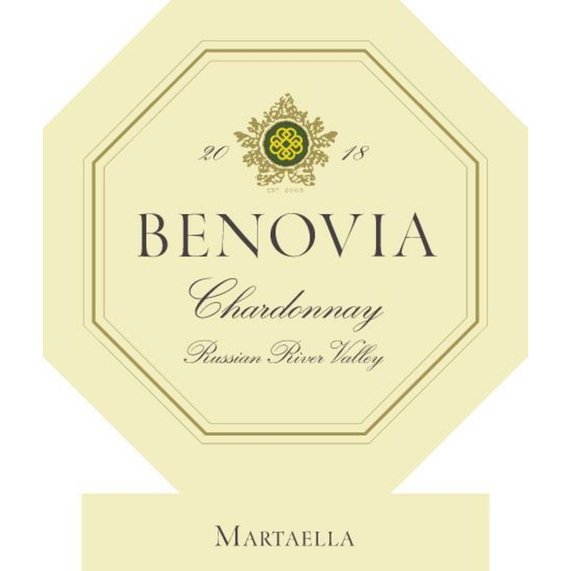 BENOVIA CHARDONNAY MARTAELLA ESTATE 2020 750 mL