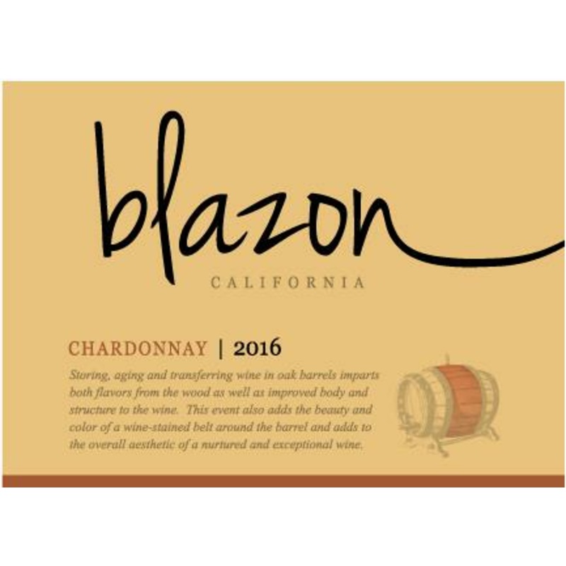 BLAZON CHARDONNAY 2021 750 mL