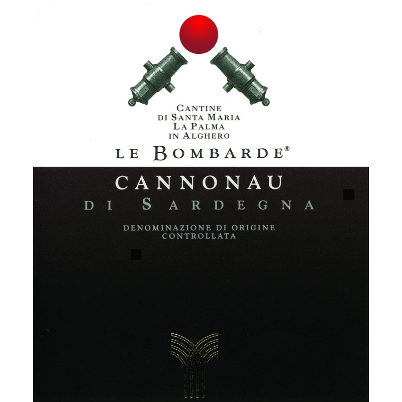 CANTINA SANTA MARIA LA PALMA LE BOMBARDE CANNONAU 2020 750 mL