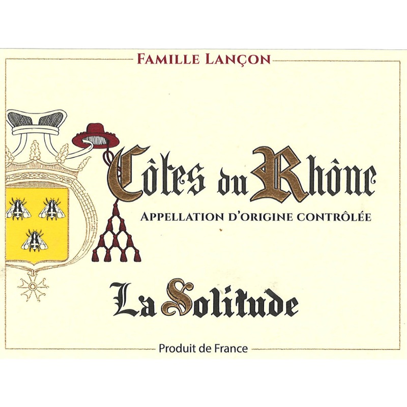 DOM DE LA SOLITUDE COTES DU RHONE ROSE 2022 750 mL