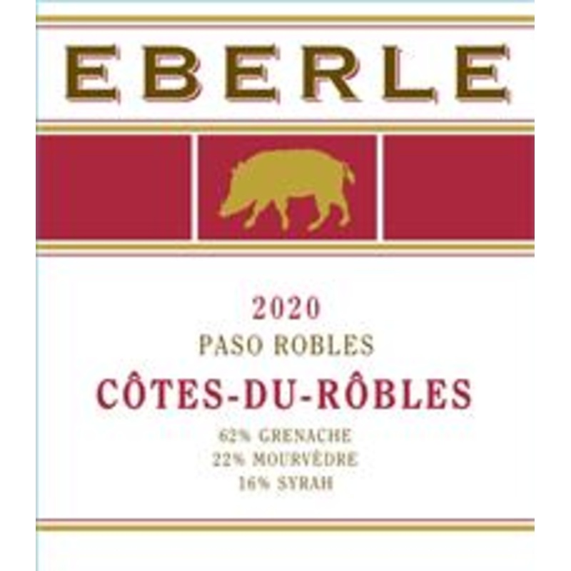 EBERLE WINERY COTES-DU-ROBLES ROUGE 2020 750 mL