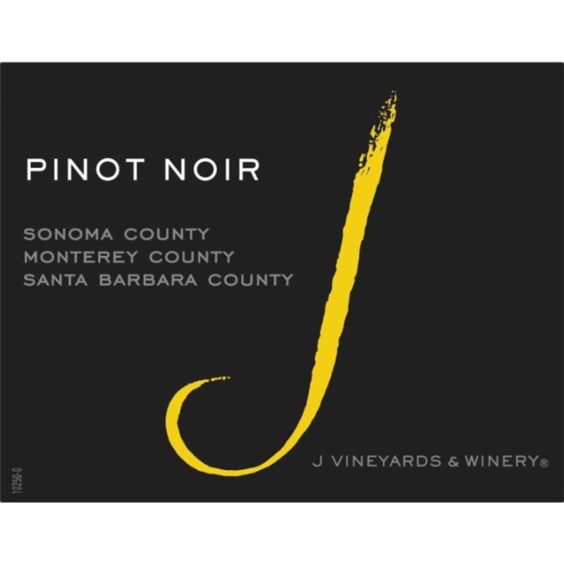J VINEYARDS PINOT NOIR MTRY/SONOMA/SB COUNTY 2021 375 mL