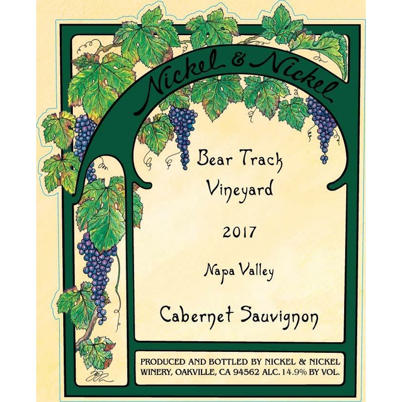 NICKEL & NICKEL CABERNET SAUVIGNON BEAR TRACK NAPA VALLEY 2021 750 mL