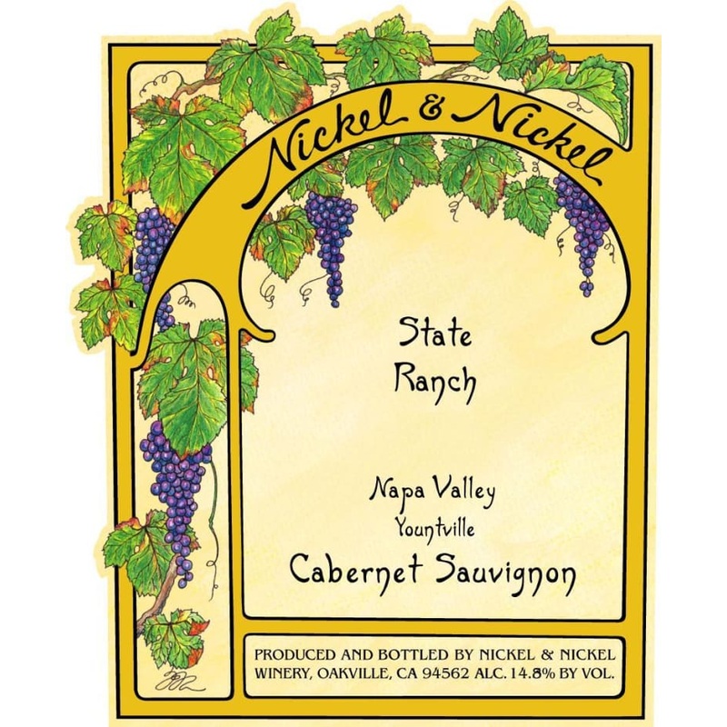 NICKEL & NICKEL CABERNET SAUVIGNON STATE RANCH VYD 2021 750 mL