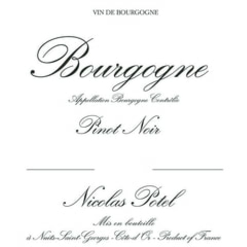 NICOLAS POTEL BOURGOGNE PINOT NOIR 2022 750 mL