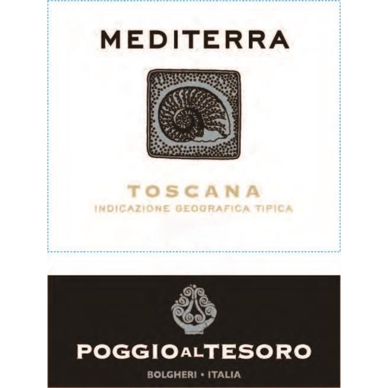 POGGIO AL TESORO MEDITERRA TOSCANA 2021 750 mL