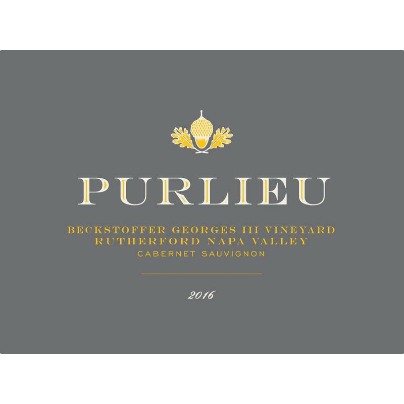 PURLIEU CABERNET SAUVIGNON GEORGES III VINEYARD 2019 750 mL