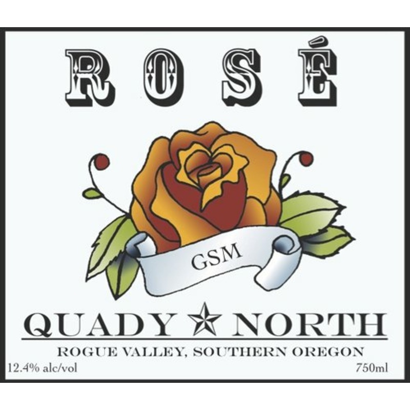 QUADY NORTH GSM ROSE ROGUE VALLEY 2022 750 mL
