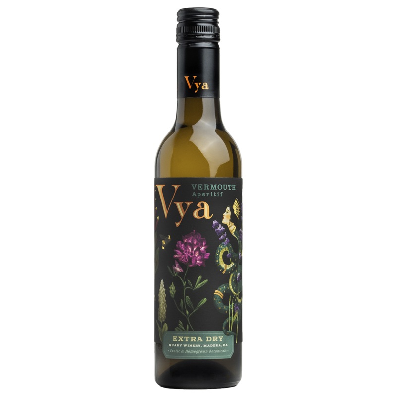 QUADY VYA EXTRA-DRY VERMOUTH NEW LABEL 375 mL