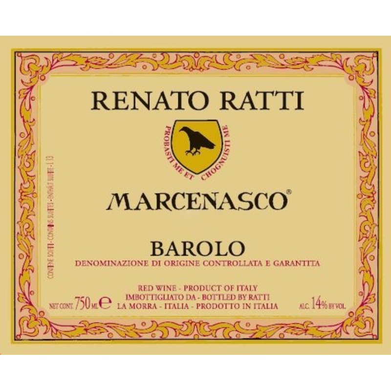 RENATO RATTI BAROLO MARCENASCO 2019 750 mL