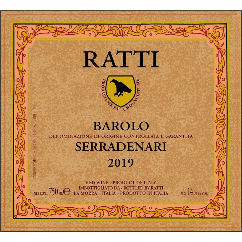 RENATO RATTI BAROLO SERRADENARI 2019 750 mL