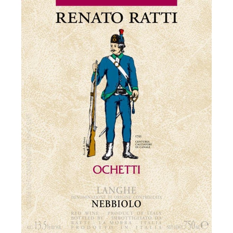 RENATO RATTI NEBBIOLO LANGHE OCHETTI 2021 750 mL