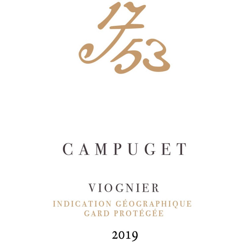 CH DE CAMPUGET 1753 VIOGNIER 2021 750 mL