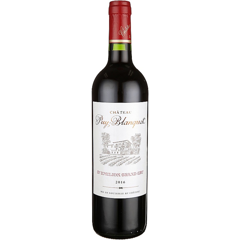 CHATEAU PUY BLANQUET SAINT EMILION GRAND CRU 2016 750ML